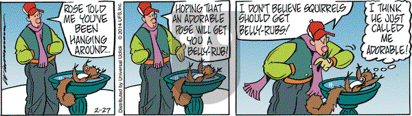 Rose is Rose on Thursday February 27, 2014 Comic Strip