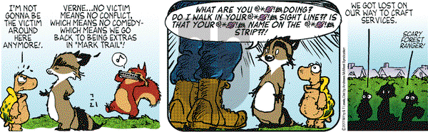 Over the Hedge on Friday July 21, 2017 Comic Strip