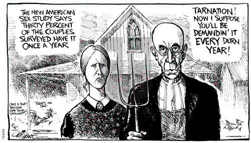 Pat Oliphant on Saturday October 8, 1994 Comic Strip