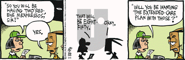 La Cucaracha on Thursday March 5, 2015 Comic Strip