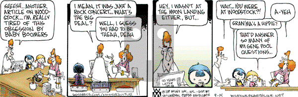 Non Sequitur - Monday September 14, 2009 Comic Strip