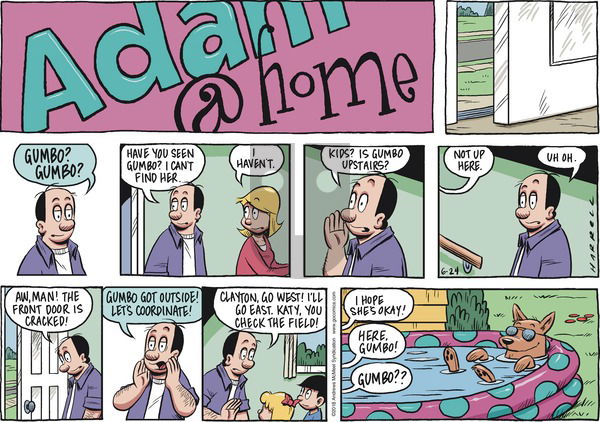 Adam@Home on Sunday June 24, 2018 Comic Strip