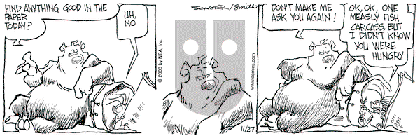 The Grizzwells on Monday August 13, 2001 Comic Strip