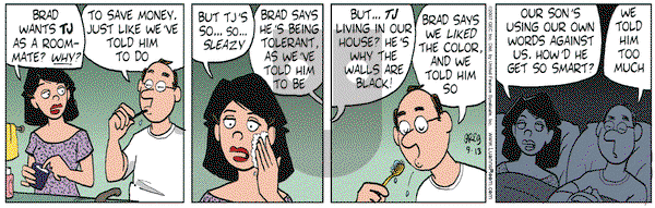 Luann on Sunday September 16, 2007 Comic Strip