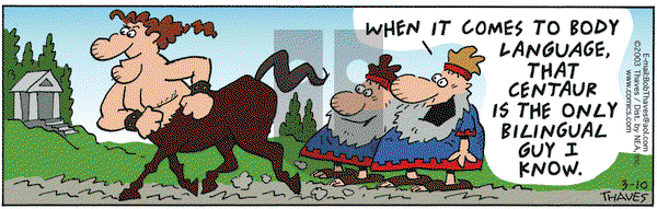 Frank and Ernest on Monday March 10, 2003 Comic Strip