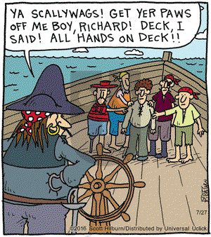 The Argyle Sweater on Wednesday July 27, 2016 Comic Strip