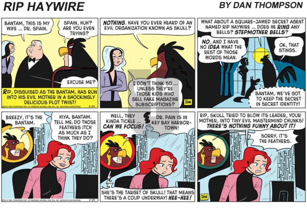 Rip Haywire - Sunday February 21, 2021 Comic Strip