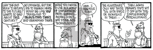 Monty on Wednesday April 25, 2007 Comic Strip