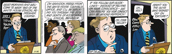 Doonesbury on Thursday November 17, 2005 Comic Strip