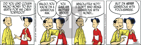 Baldo on Saturday January 29, 2011 Comic Strip