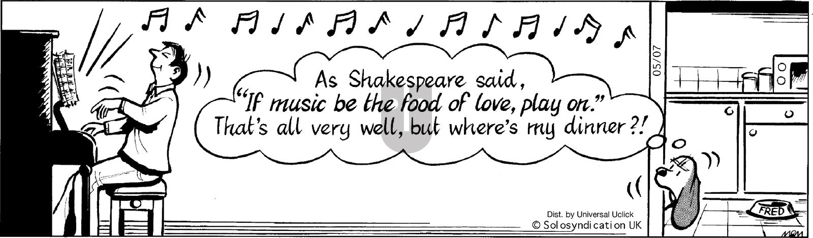 Fred Basset on Wednesday May 7, 2014 Comic Strip