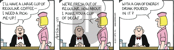 The Born Loser on Tuesday January 25, 2011 Comic Strip