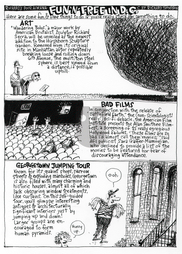 Richard's Poor Almanac on Friday April 3, 2015 Comic Strip