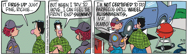 Rose is Rose on Thursday July 23, 2009 Comic Strip