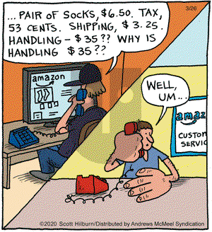 The Argyle Sweater - Thursday March 26, 2020 Comic Strip