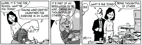 Luann on Monday February 10, 2003 Comic Strip