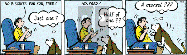 Fred Basset on Tuesday October 6, 2020 Comic Strip