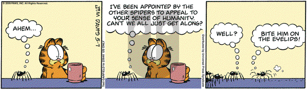 Garfield on Thursday May 7, 2009 Comic Strip