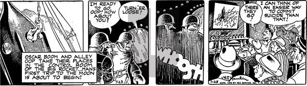 Alley Oop on Saturday July 23, 1949 Comic Strip