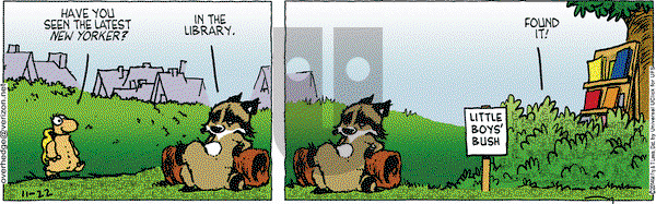 Over the Hedge on Saturday November 22, 2014 Comic Strip