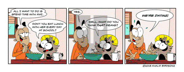 Little Fried Chicken and Sushi on Monday October 14, 2024 Comic Strip