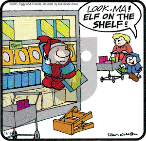 Ziggy on Saturday December 19, 2015 Comic Strip