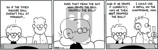 FoxTrot on Wednesday December 31, 2003 Comic Strip
