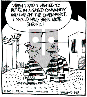 Reality Check - Wednesday July 18, 2001 Comic Strip