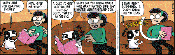 Pooch Cafe on Wednesday March 21, 2018 Comic Strip