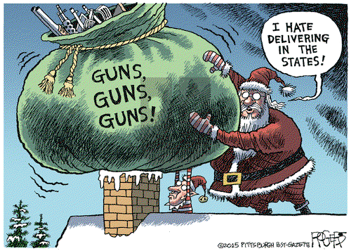 Rob Rogers on Thursday December 24, 2015 Comic Strip