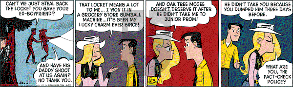 Rip Haywire on Tuesday April 22, 2014 Comic Strip
