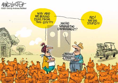 Mike Lester - Wednesday March 2, 2022 Comic Strip