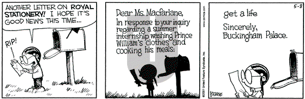 Grand Avenue on Tuesday May 8, 2001 Comic Strip