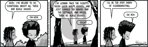 The Boondocks on Tuesday February 25, 2014 Comic Strip