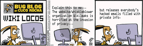 La Cucaracha on Saturday August 20, 2016 Comic Strip