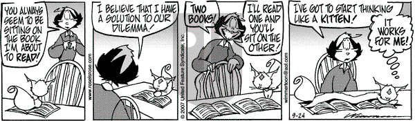 Rose is Rose on Monday September 24, 2007 Comic Strip