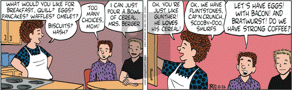 Luann on Saturday October 26, 2013 Comic Strip