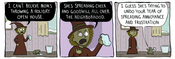 Curses on Wednesday December 18, 2024 Comic Strip