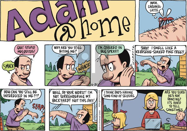Adam@Home on Sunday June 21, 2015 Comic Strip