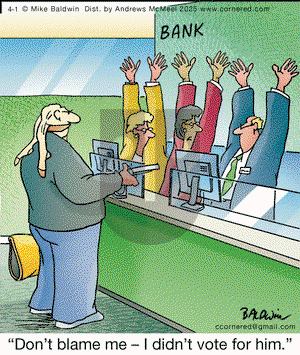 Cornered on Tuesday April 1, 2025 Comic Strip