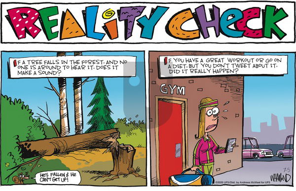 Reality Check on Sunday July 5, 2020 Comic Strip