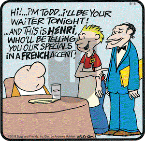 Ziggy on Friday May 18, 2018 Comic Strip
