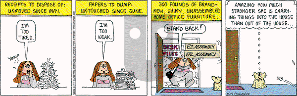 Cathy Classics on Wednesday August 14, 2002 Comic Strip