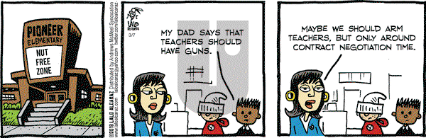 La Cucaracha on Wednesday March 7, 2018 Comic Strip