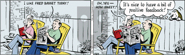 Fred Basset on Saturday August 17, 2013 Comic Strip