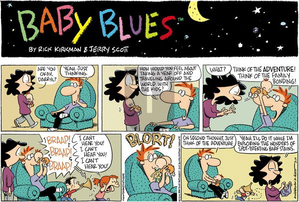 Baby Blues on Sunday March 14, 2010 Comic Strip