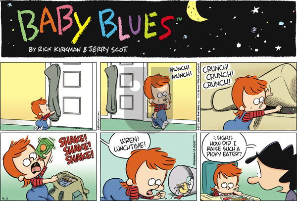 Baby Blues on Sunday April 11, 2021 Comic Strip