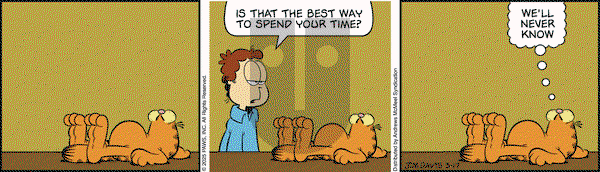Garfield on Monday March 17, 2025 Comic Strip