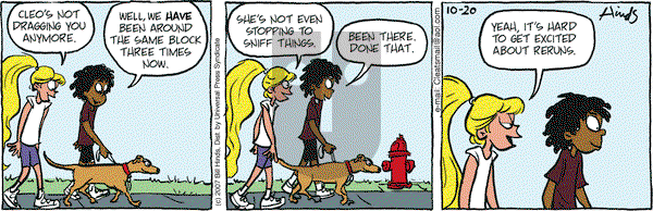 Cleats on Saturday October 20, 2007 Comic Strip