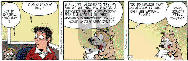 Get Fuzzy on Monday May 11, 2015 Comic Strip